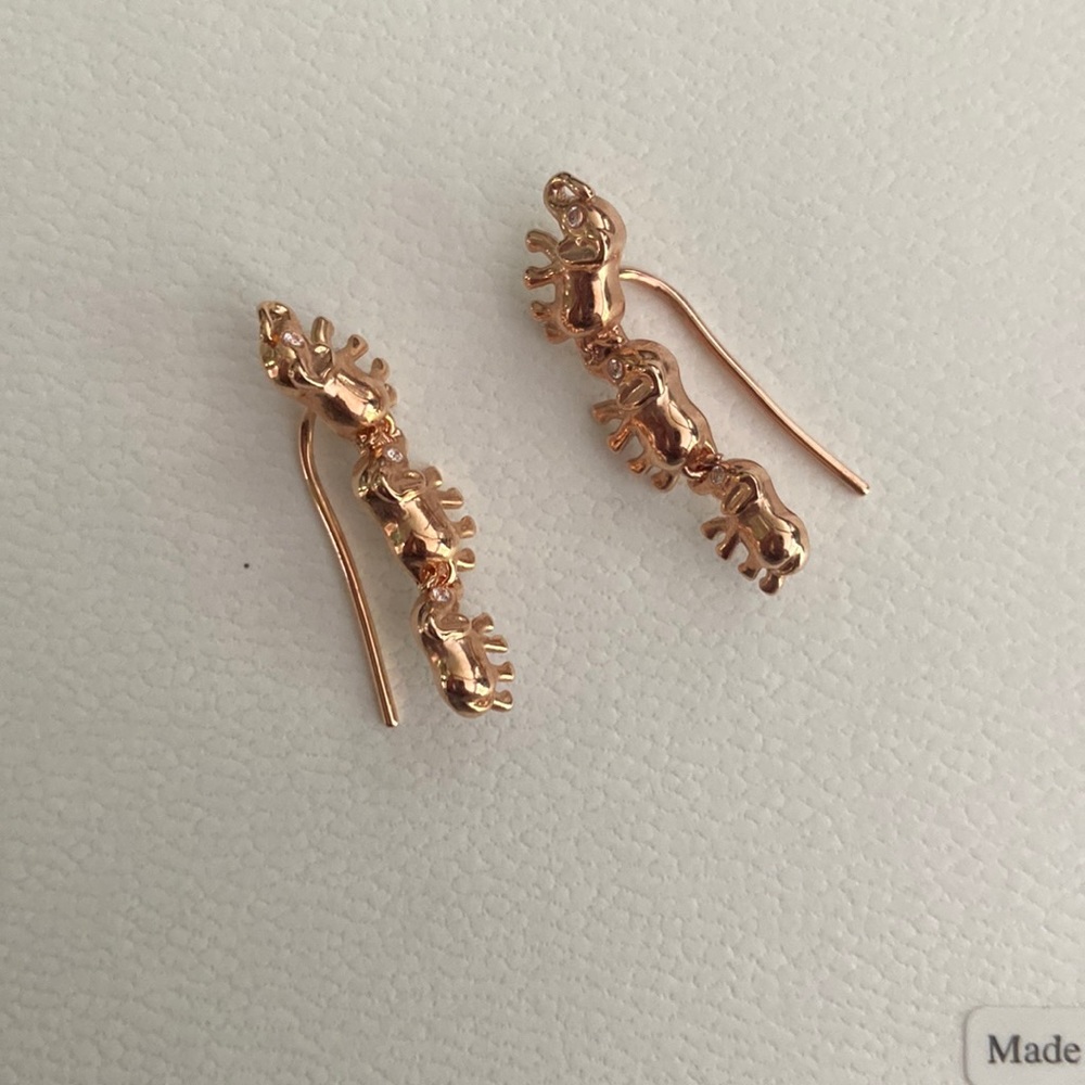 kate spade elephant earrings